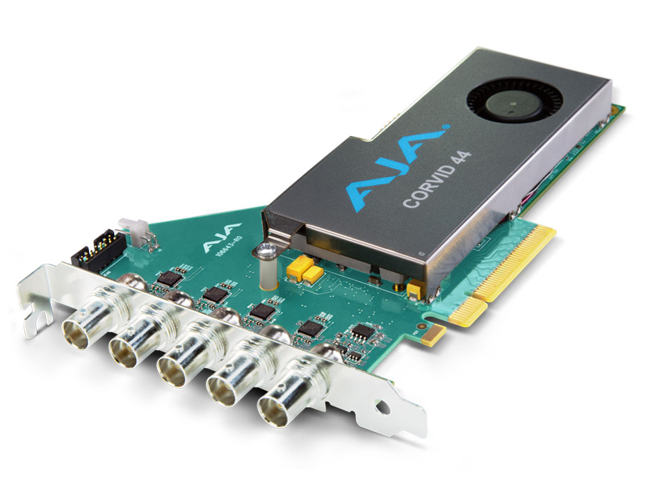 AJA Corvid 44 12G-SDI Full-Size BNC I/O Card