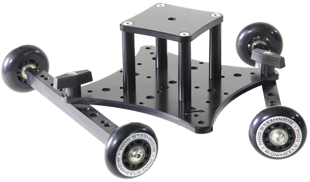 RigWheels RigSkate 2 Camera Skater Dolly (3" riser + flat adapter)