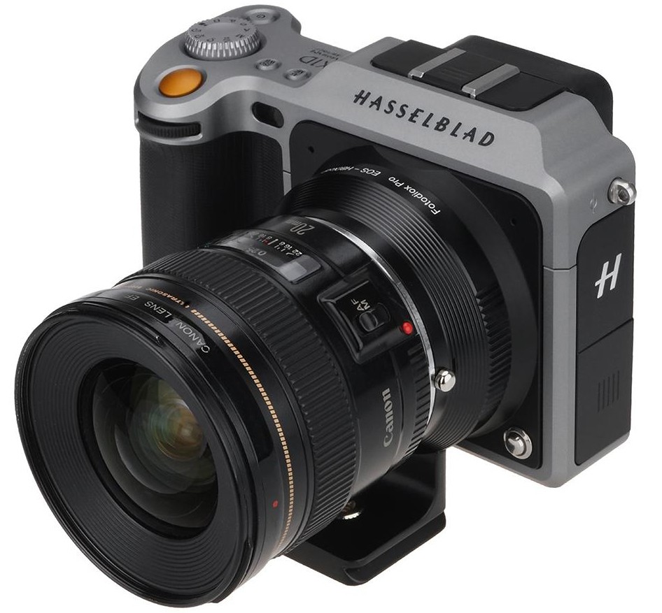 FotodioX Canon EOS Objektiv auf Hasselblad XCDMount Kamera Adapter