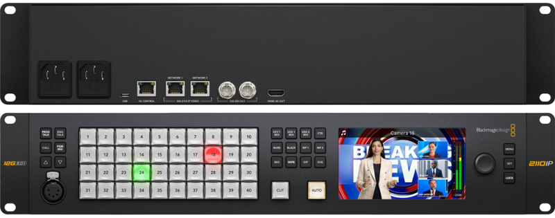 Blackmagic ATEM Monitoring Rack Panel 40 SKU: SWPANELABRMP40