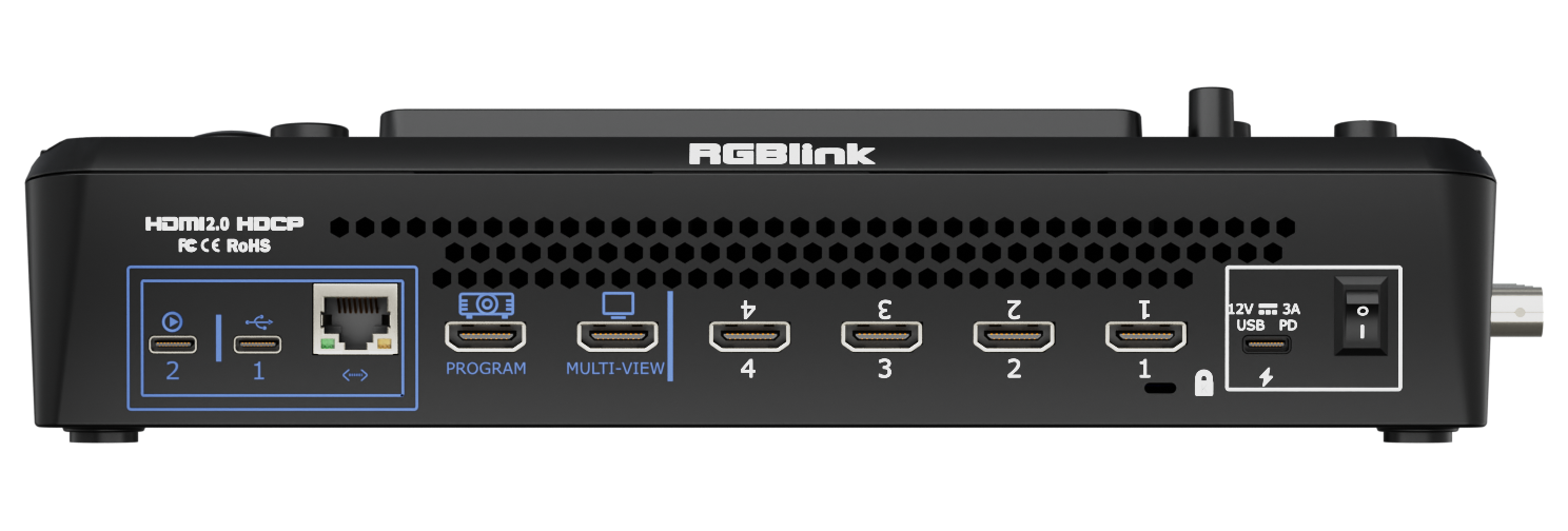 RGBlink Mini Edge SDI-Produktionsmischpult