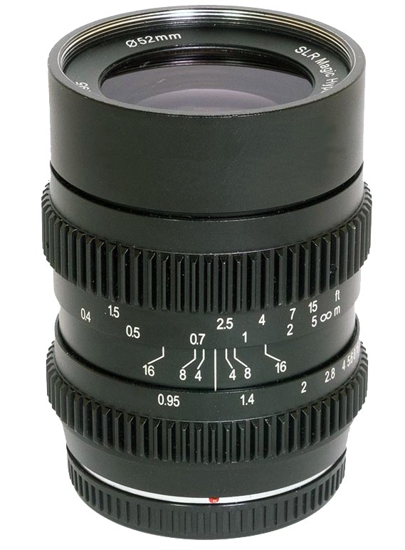SLR Magic 25mm T0.95 Hyperprime Cine III Lens MFT