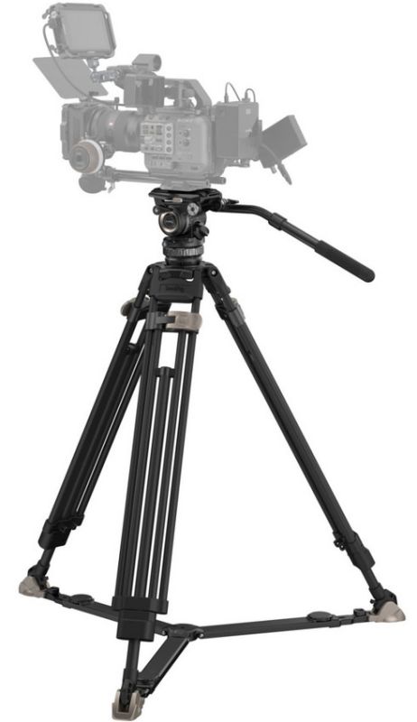 SmallRig Professional Fluid Head Tripod Kit SKU: 4465