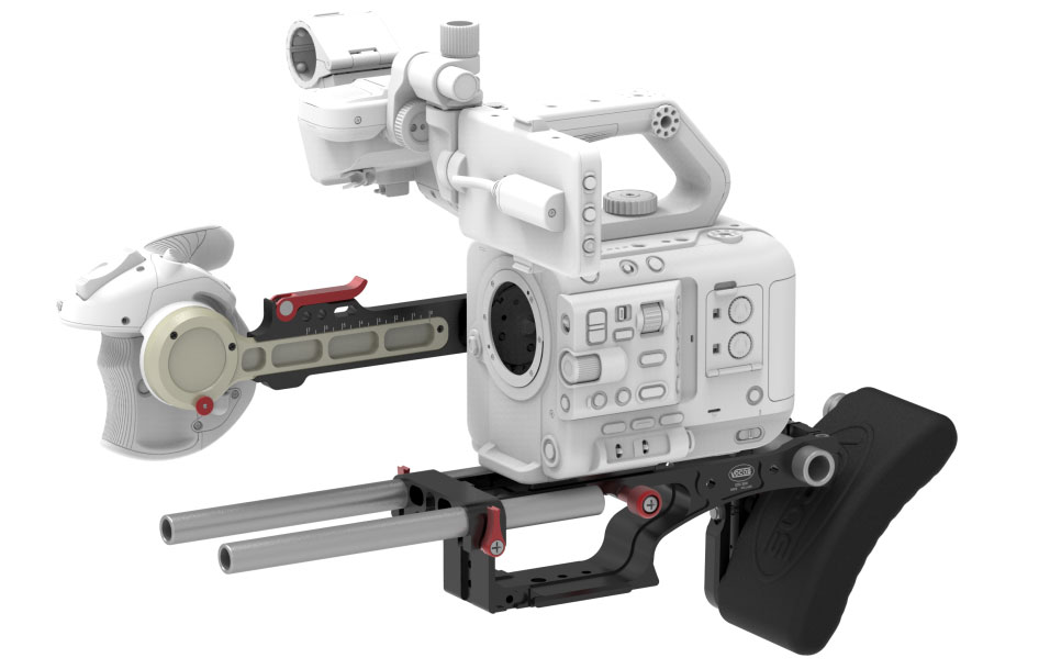 Vocas FX6 flexible rig with adjustable grip kit