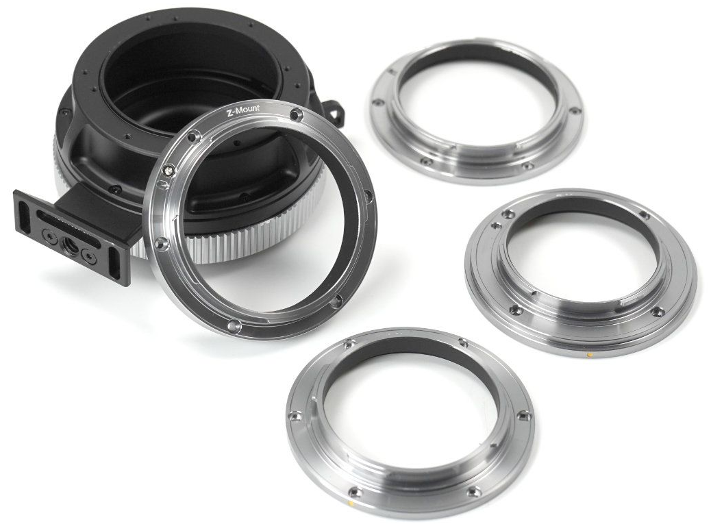 DULENS Adapter set for full-frame cine lenses with PL mount