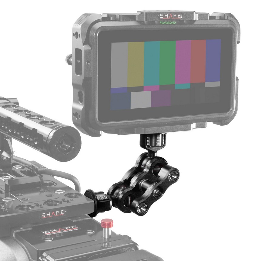 SHAPE SMALL FLEX ARM 1/4-20 TO 1/4-20 MONITOR MOUNT